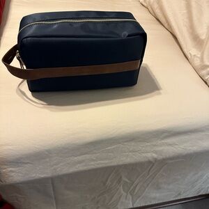 Men’s Tommy Bahama Navy and Brown Men's Toiletry Bag